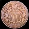 Image 1 : 1866 Two Cent Piece ABOUT UNCIRCULATED