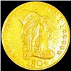 Image 1 : 1804 DBL Date $5 Gold Half Eagle UNCIRCULATED