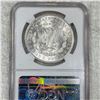 Image 2 : 1882-CC Morgan Silver Dollar PCGS - MS65