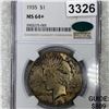Image 1 : 1887 Morgan Silver Dollar PGA - MS64 DMPL