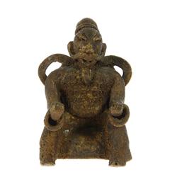 Antique Bronze Seated Chinese Wise Man (ANT-244)