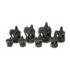 Image 1 : Opium Weight Set Bronze 8 Pieces Elephant (ANT-256)