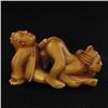 Image 1 : Handcrafted Kamasutra Boxwood Netsuke (CLB-555)