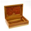 Image 3 : Inlaid Burl Box Handmade Rare Teak Wood  (DEC-131)
