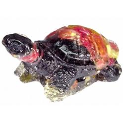 300ct. Turtle Figure Statue Fancy Sapphire RETAIL $700 (GEM-3027)
