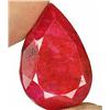 Image 1 : 8.06ct. Lucious Red Natural African Ruby Pear Cut RETAIL $575 (GEM-6855)