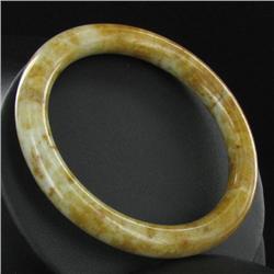 Rare Green Jade Bracelet   (JEW-360G)