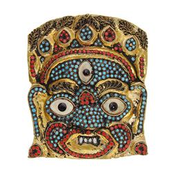 Vintage Tibet Buddha Ritual Mask (ANT-663)