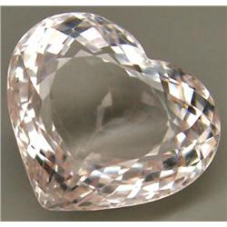 8.94ct. RARE Magnificent Pink 100% Natural Morganite Heart FLAWLESS RETAIL $2750 (GEM-3166)