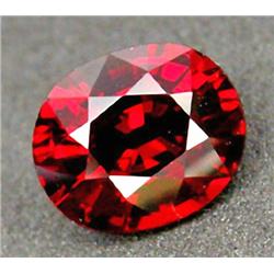 2.79ct. Dazzling Natural Top Red RARE Spessarite Garnet FLAWLESS RETAIL $1550 (GEM-3171)