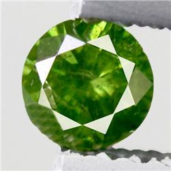 .15ct. Enchanting Fancy Green Natural Diamond RETAIL $1500 (GEM-3223R)