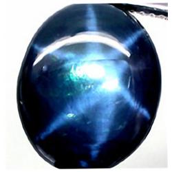 15.75ct. HUGE Charming Perfect 6 Ray Blue Star Sapphire RETAIL $3250 (GEM-3253)