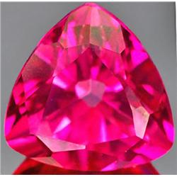 2.22ct. Enchanting RARE Natural Trilliant Pink Topaz Brazil FLAWLESS RETAIL $650 (GEM-3560)