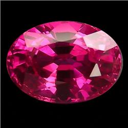 2.25ct. Oval Natural Pink Topaz RARE VVS RETAIL $650 (GEM-3562R)