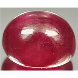 6.20ct. Enchant Natural Oval Cab Red Ruby Madagascar VS RETAIL $6100 (GEM-3575)