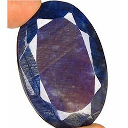 173ct. Museum Grade Collector's Natural Royal Blue Sapphire RETAIL $12500 (GEM-3599)