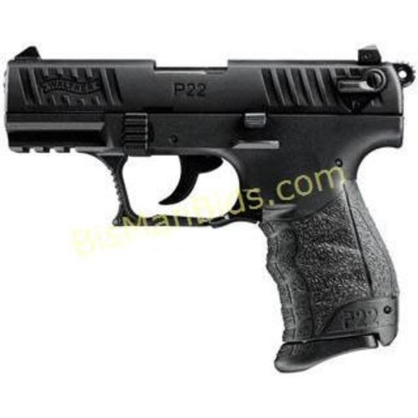 WAL P22 22LR 3.42  BLK