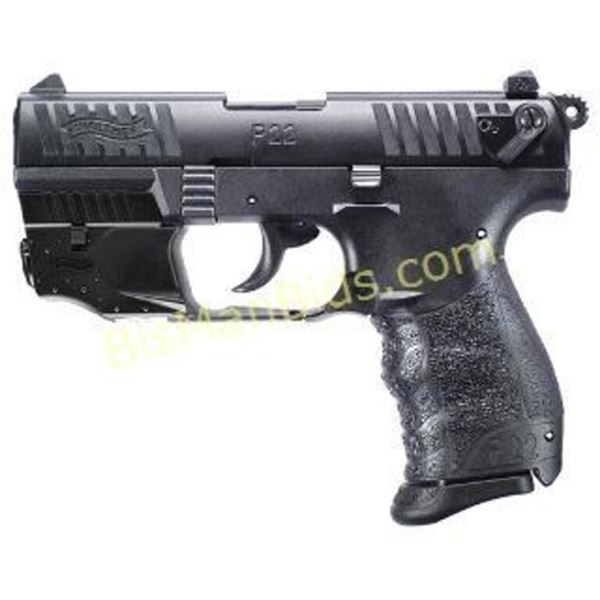 WAL P22Q 22LR BLK LASER COMBO 10RD