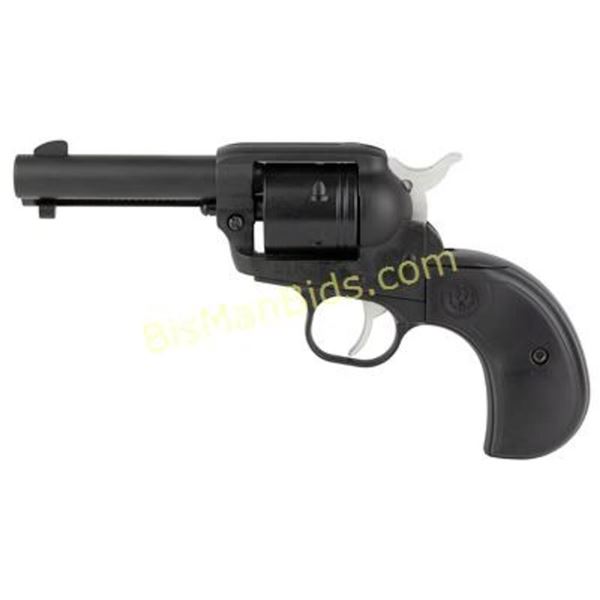 RUGER WRANGLER BH 22LR 3.75" 6RD BLK