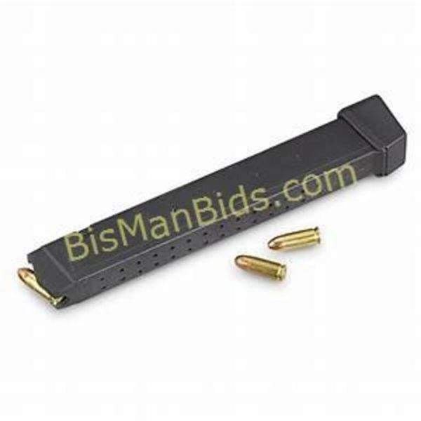 MAG GLOCK OEM 17/34 9MM 33RD BLK PKG