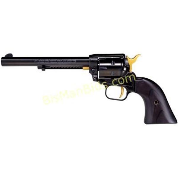 HERITAGE 22LR ONLY 4.75" BLK W/ GLD