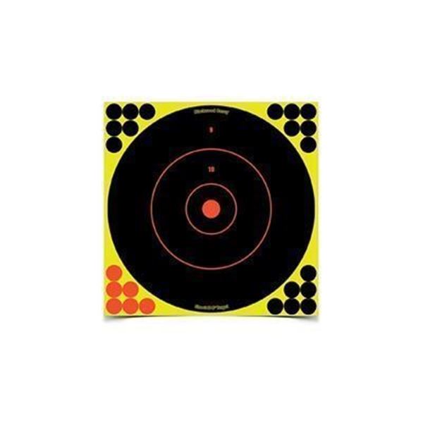 B/C SHT-N-C RND BULLSEYE TGT 12-12"