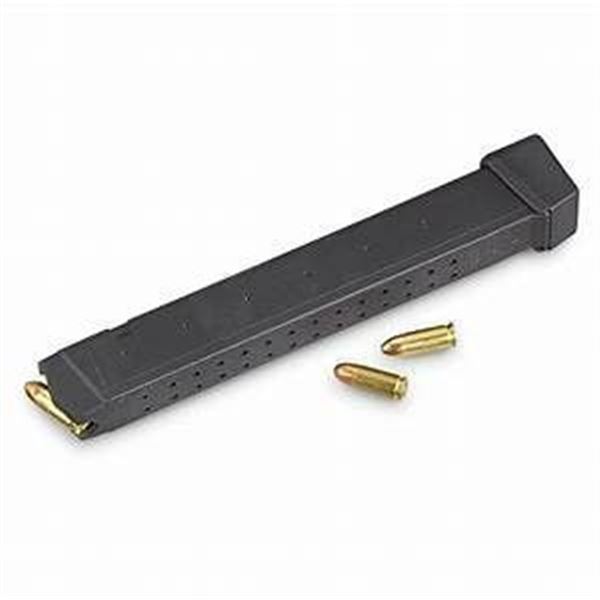 MAG GLOCK OEM 17/34 9MM 33RD BLK PKG