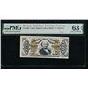 Image 1 : 50 Cent Third Issue Fractional PMG 63EPQ
