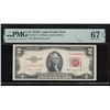 Image 1 : 1953B $2 STAR Legal Tender Note PMG 67EPQ
