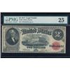 Image 1 : 1917 $2 Legal Tender Note PMG 25