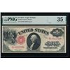 Image 1 : 1917 $1 Legal Tender Note PMG 35
