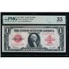 Image 1 : 1923 $1  Legal Tender Note PMG 35