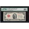 Image 1 : 1928G $2 Legal Tender Note PMG 64EPQ