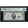 Image 1 : 1929 $10 Weatherly PA National PMG 64EPQ
