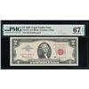 Image 1 : 1963 $2 Legal Tender Note PMG 67EPQ