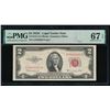 Image 1 : 1953C $2 Legal Tender Note PMG 67EPQ