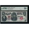 Image 1 : 1907 $5 Legal Tender Note PMG 30