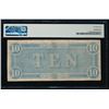 Image 2 : 1864 $10 T-68 Confederate PMG 25