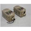 Image 2 : (2) Omron # 3G3JV-A2002 Inverters