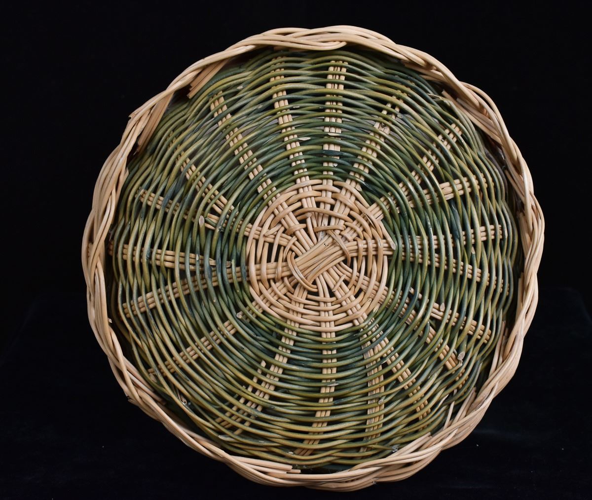 Vintage Cherokee Honeysuckle Vine Basket
