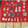 Image 7 : Collection of Prehistoric Stone Arrowheads