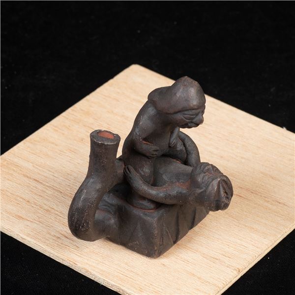 Moche' Culture Erotica Stirrup Pottery Replica