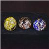 Image 1 : 3 Art Glass Paperweights