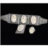 Image 1 : Chinese Filigree Bracelet, Ring, and Pin