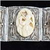 Image 8 : Chinese Filigree Bracelet, Ring, and Pin