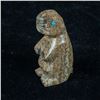 Image 1 : Zuni Fossil Bone Prairie Dog Fetish by Phillips