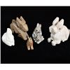 Image 1 : 5 Rabbit Figurines