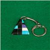 Image 1 : Channel Inlay Key Ring