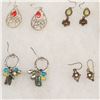 Image 3 : 12 Pairs of Bead and Stone Earrings
