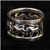 Image 2 : Sterling Silver Running Horses Ring, Size 7